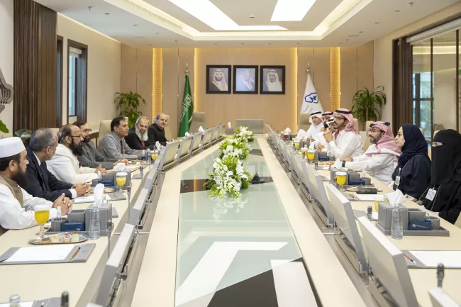 الهيئة السعودية للتخصصات الصحية تستقبل وفدًا من باكستان